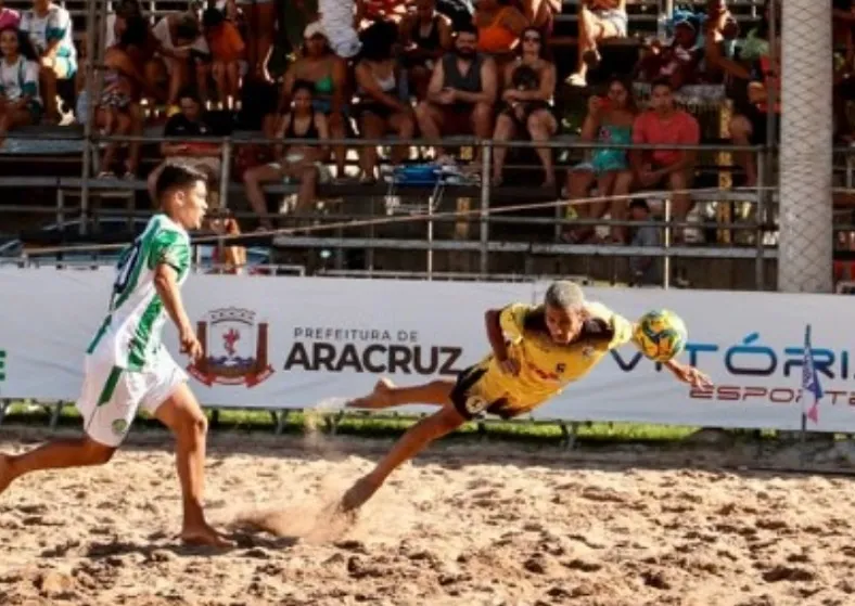 Hoje, 14: Começa o Metropolitano de base futebol de areia no ES