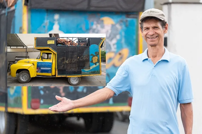 Fubica: A história do carro diferentão que virou minitrio em Linhares