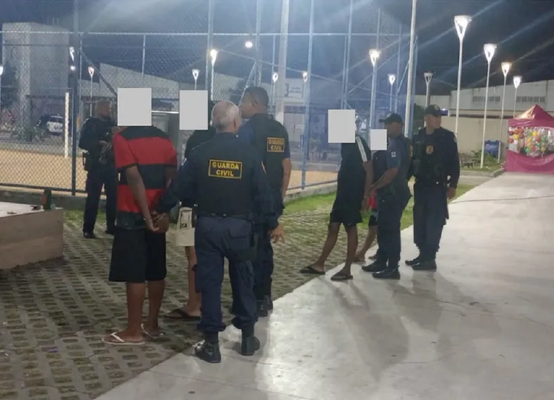 Apreensão de droga na praça em Linhares: “Acontece toda semana”