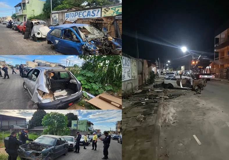 “Depósito a céu aberto” em Linhares: Operação da Prefeitura mira veículos abandonados