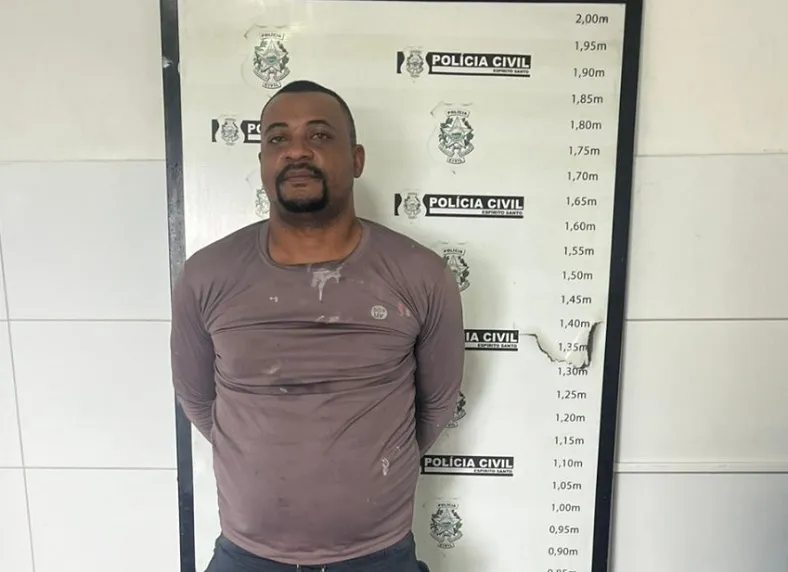 GA da 1ª Cia prende homem no Palmital, Linhares. Mandado é de Jaguaré