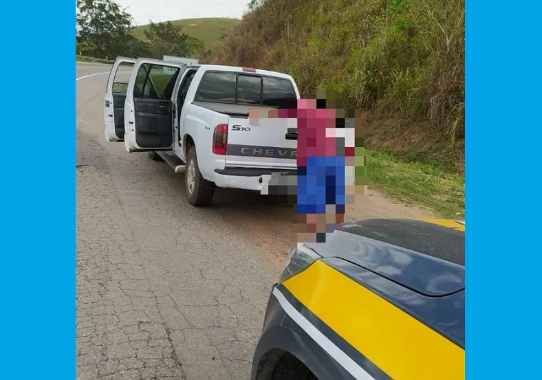 S10 furtada no ES é recuperada pela PRF no RJ. Condutor foi preso