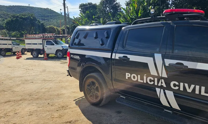 Furto de energia: Secadora de café no flagra de “gato” em Brejetuba