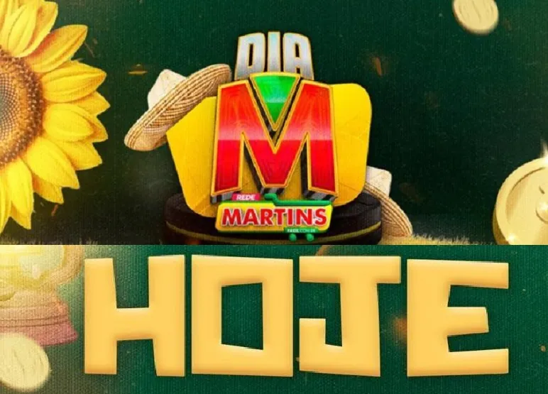 Olha ele! É o Dia M, o mais barato do mês no Martinsfácil
