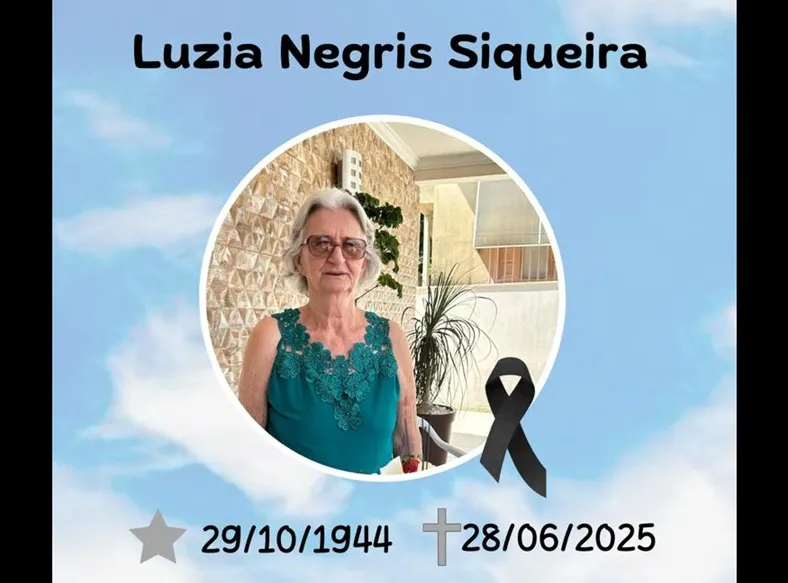 Morre Dona Luzia. Morava no Interlagos, Linhares, há décadas