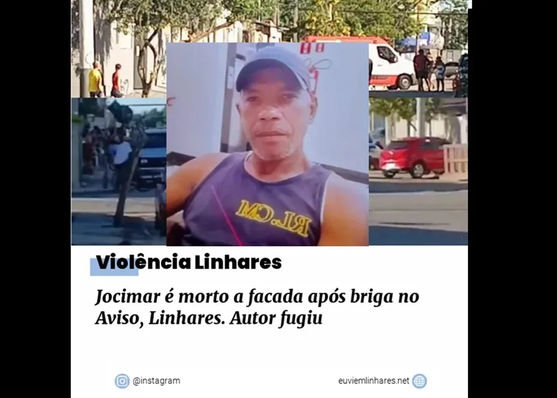 Morte de Jocimar em Linhares: vítima é velada e autor do homicídio continua solto