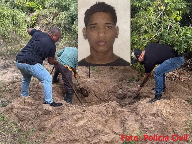 Caso Lázaro: Corpo encontrado em cova profunda em Guriri é reconhecido pela família