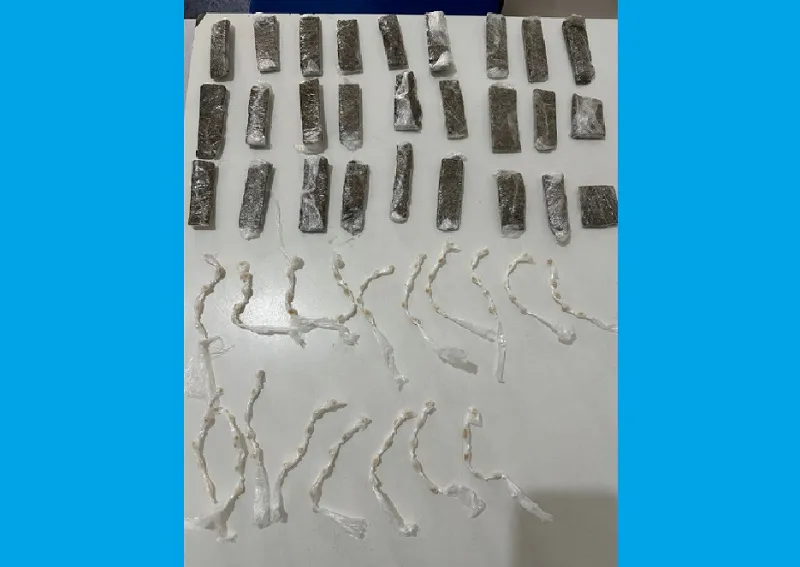 Mulher atira para o alto e homem corre deixando droga para trás em Sooretama