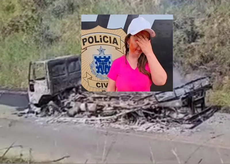 Capixaba sofre agressões e tem caminhão destruído por indígenas em protesto na BR-101 na Bahia