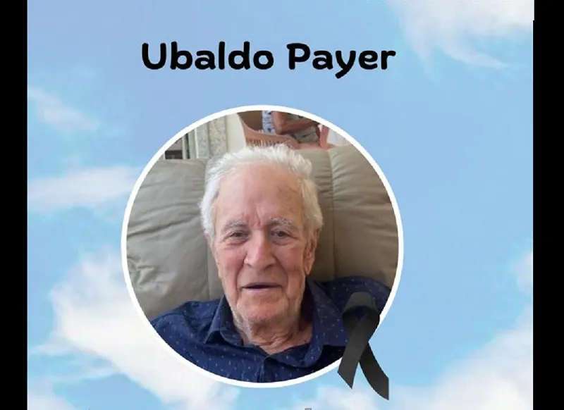 Ubaldo Payer sofre infarto fulminante e morre. Era do bairro Araçá, Linhares