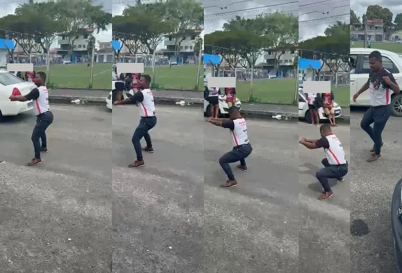 “Danço mesmo”: Vereador de Linhares vai até o chão ao comemora vitória de time de futebol