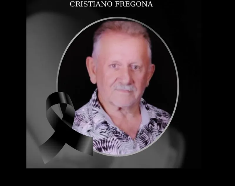 Morre Cristiano Fregona. “Deixará saudades eternas”, disse sobrinho