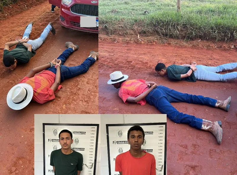 Cenas de cinema em Linhares durante ação da Policia Civil. “Só falamos em juízo”