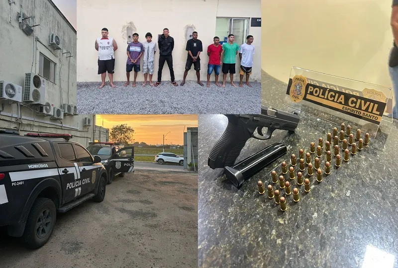 Muitas prisões em Sooretama: Mais de 50 policiais civis na operação Força Total