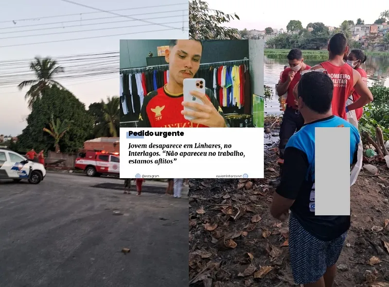 Marcas de violência: Corpo de Thiago é encontrado na lagoa em Linhares. Padrasto reconheceu