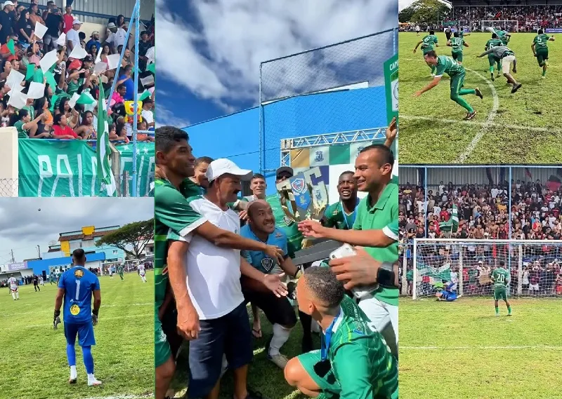 É festa! Palmeiras do Guaxe Campeão do Futebol Amador da 1ª Divisão em Linhares