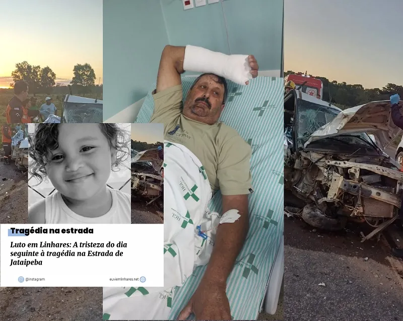 Carona da morte em Linhares: Condutor do acidente com óbitos e feridos é preso no HGL