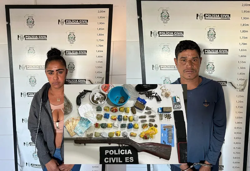 PC cerca casa quando ocupantes “trabalhavam” cortando drogas. Rio Bananal