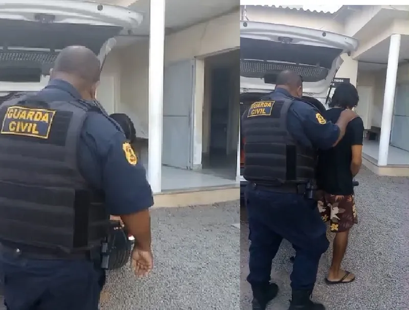 GCM prende homem procurado pela Justiça. Mandado é respaldado por roubo