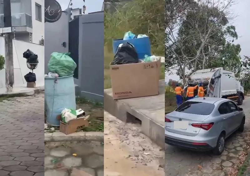 Lixo no Laguna: Leitor reclama, Prefeitura explica pendência no recolhimento
