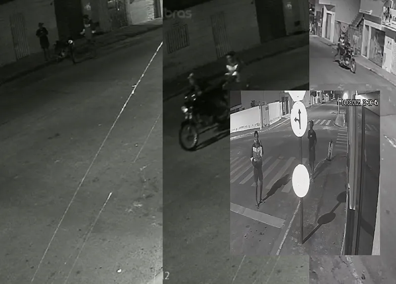 Ladrão faz dancinha na rua antes de se apossar de moto em Linhares