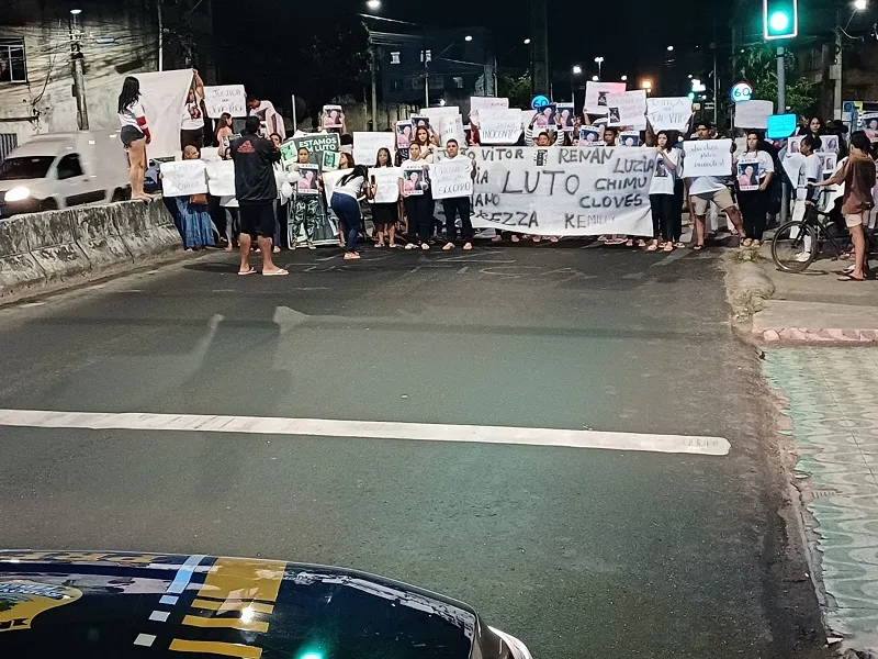 Vila Velha: BR-447 é temporariamente interditada em protesto contra a violência