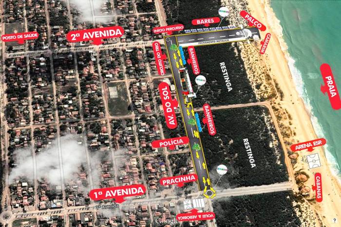 Verão Pontal 2015: Trio elétrico com novo circuito e palco em novo local