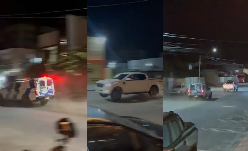 Perseguição, tiros, acidente: Homem com histórico criminal protagoniza cena de filme policial em Linhares