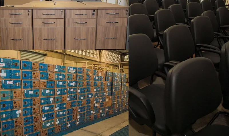 TRT-ES doa 60 computadores e até mesas de trabalho para a Prefeitura de Linhares