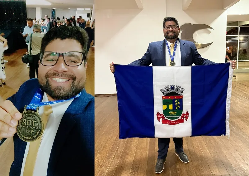 Vereador Roninho, recebe premiação em Brasília