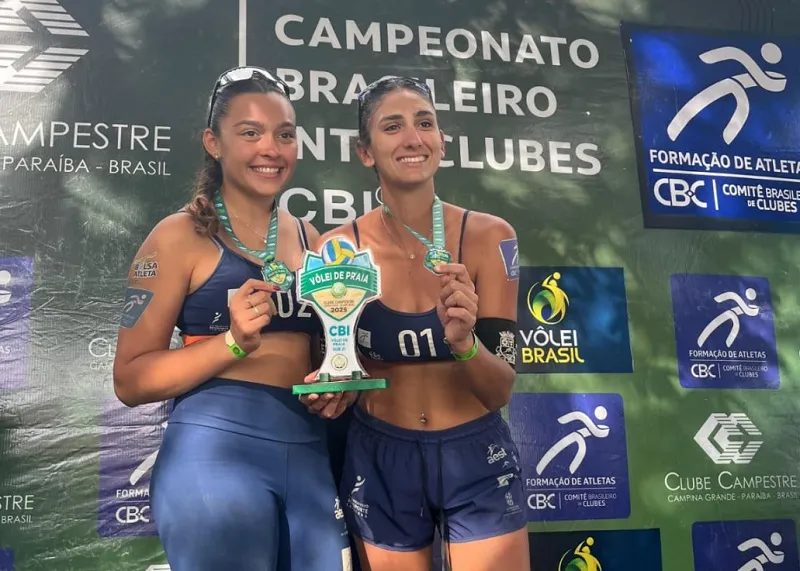 Julia e Ana Bia conquistam etapa do Brasileiro Interclubes sub-21