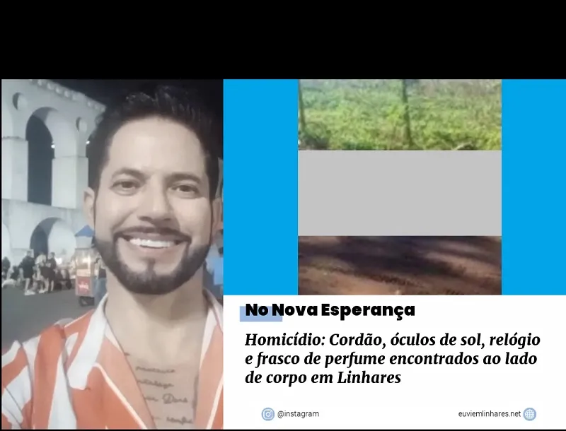 Claudemir assassinado em Linhares é velado em Rio Bananal