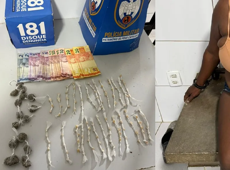 Sooretama: Mãe e filho levados para a delegacia em apreensão de drogas na Baixada