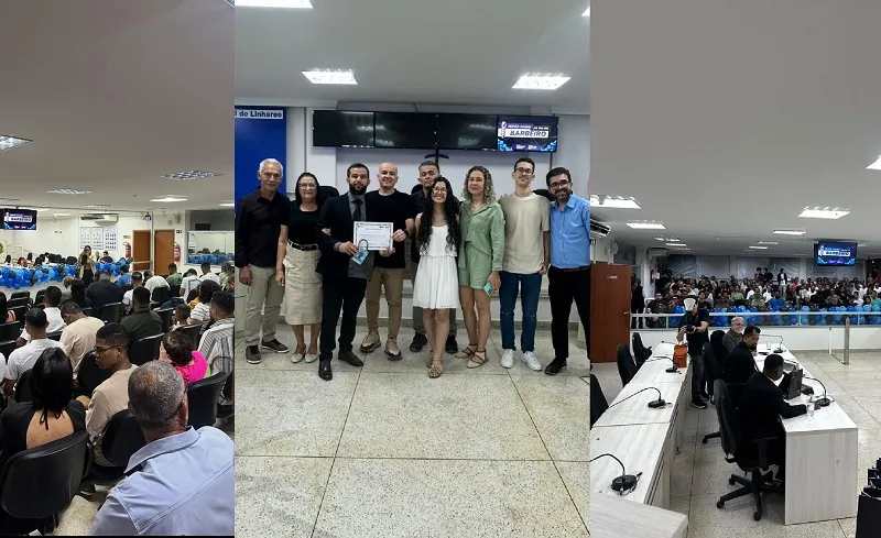 Sessão Solene marca a vida deles, os Barbeiros de Linhares