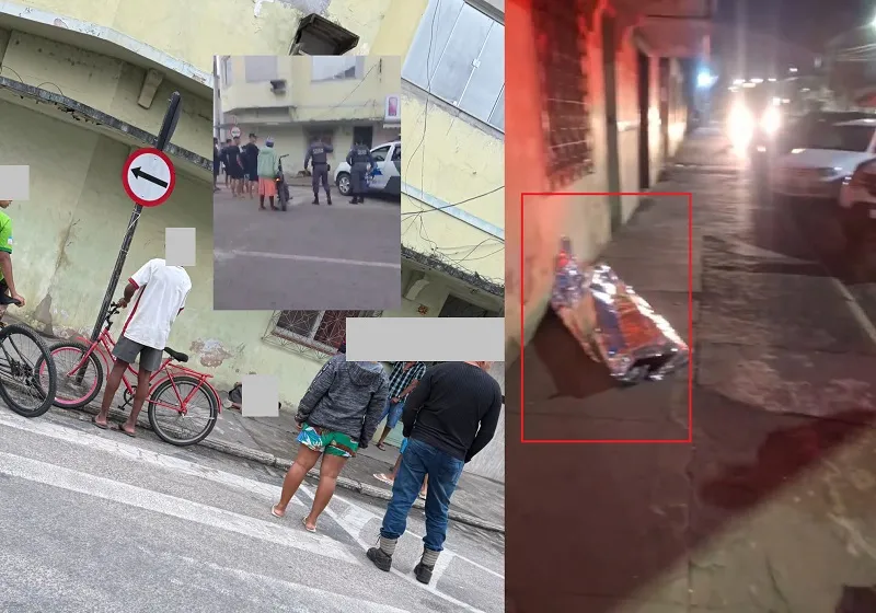 Homicídio no Centro de Linhares. Vítima ainda gritou por socorro