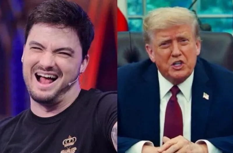 Felipe Neto apaga ataques a Trump e viaja para os EUA
