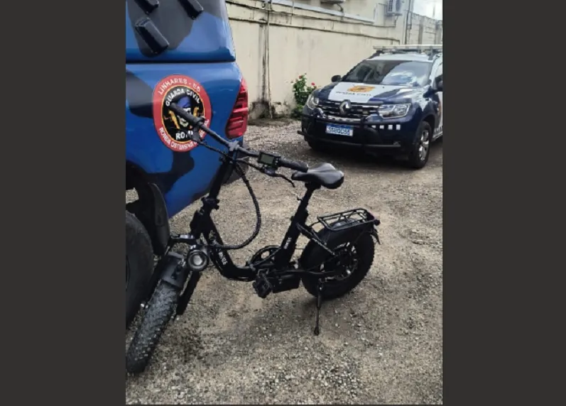 Araçá: Ladrão abandona bike elétrica, GCM é chamada
