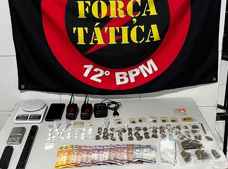 Apreensão de drogas envolve facções e até tráfico em escola em Linhares