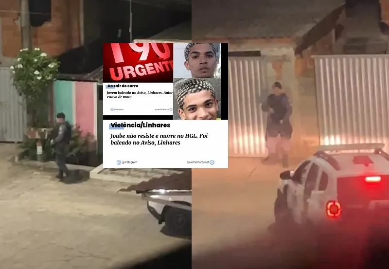 Tiroteio após morte de Joabe deixa clima tenso no Aviso, em Linhares