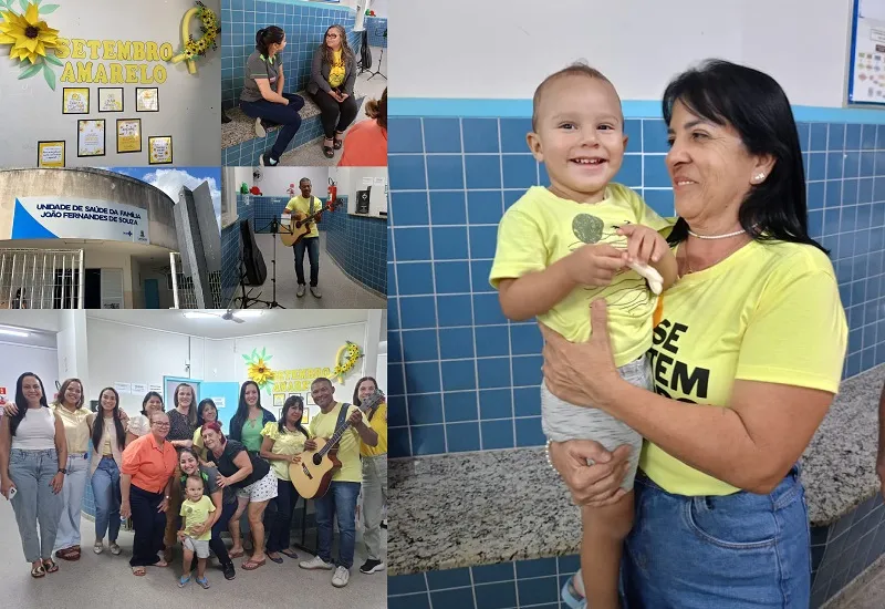 Momentos especiais na Unidade de Saúde do São José, Linhares