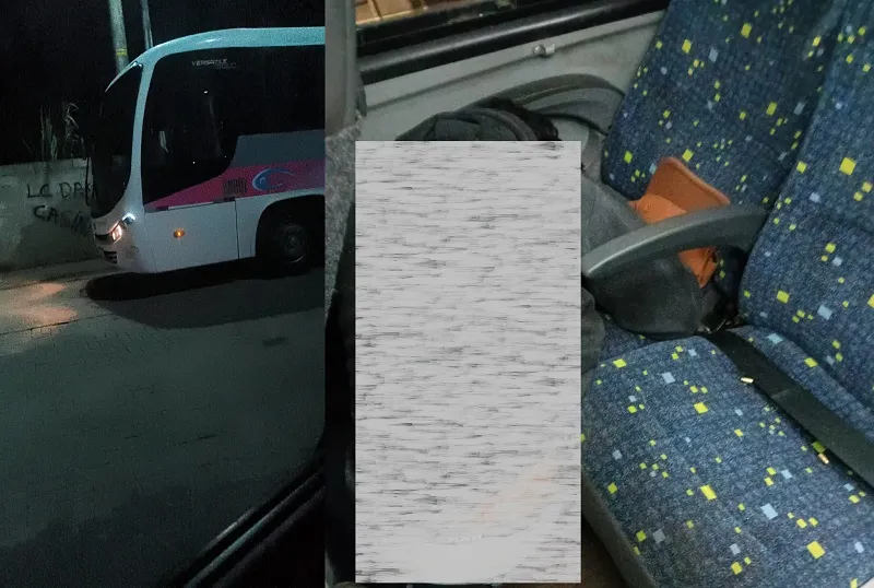 Homicídio dentro do ônibus e perto das casinhas do Aviso, Linhares