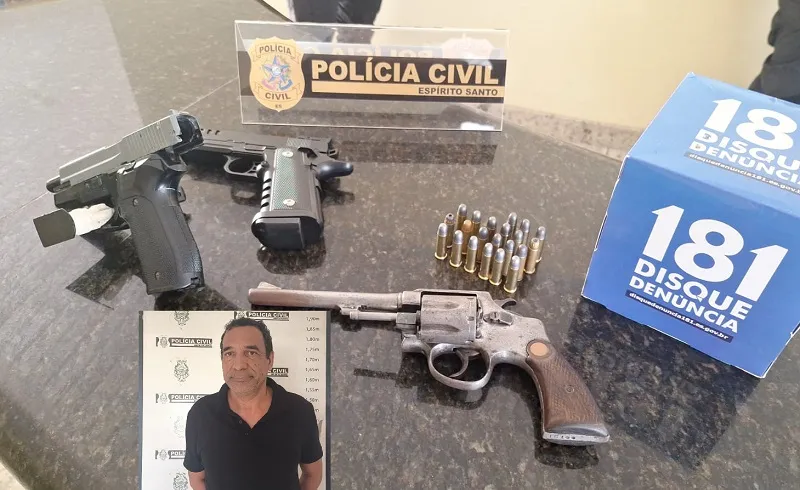Bebedouro: Homem é preso em ação da Polícia Civil em Linhares
