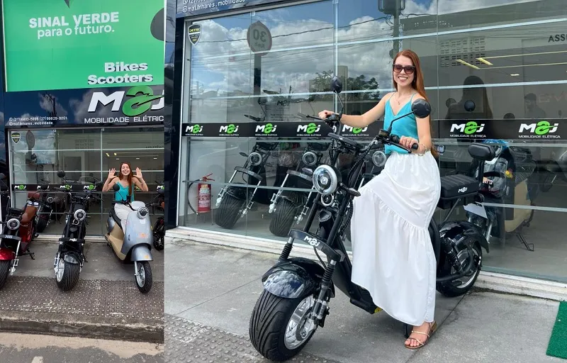 Economize um montão nessa Scooter Freeraide em Linhares