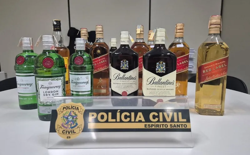 Bebidas com suspeita de adulteração aprendidas na Grande Vitória