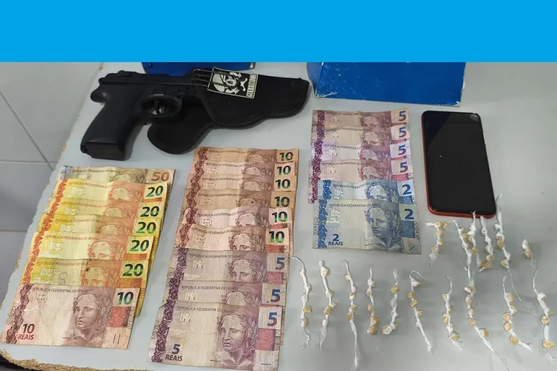 Mais de 70 pedras de crack, simulacro personalizado e dois detidos em Sooretama