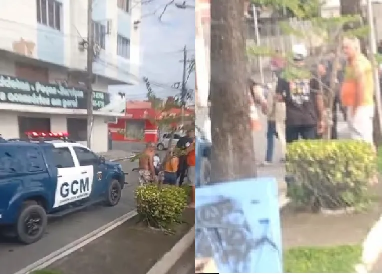 Ciclista é atropelada por máquina pesada no Araçá, Linhares