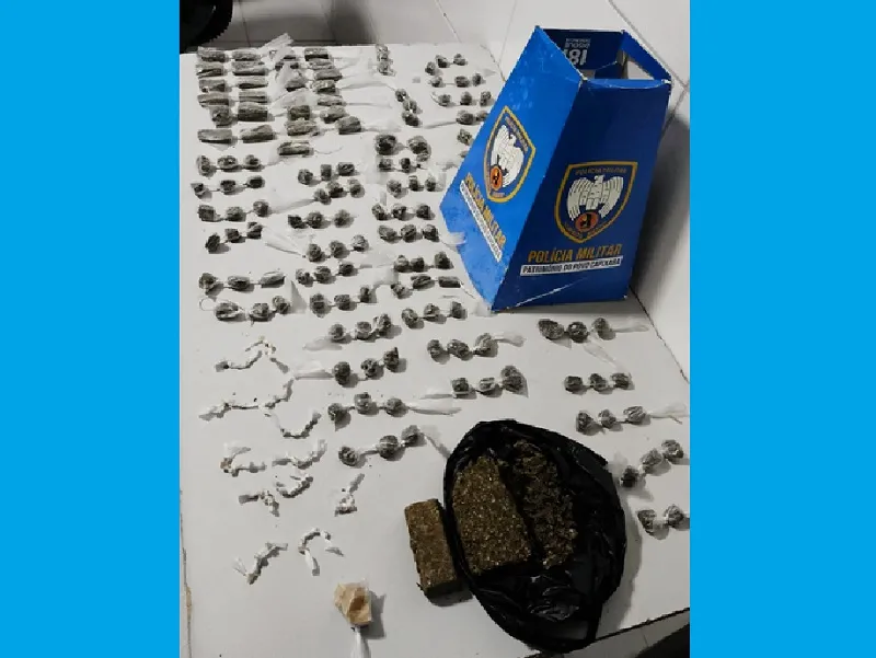 Sooretama: Centenas de unidades de drogas apreendidas pela ROR