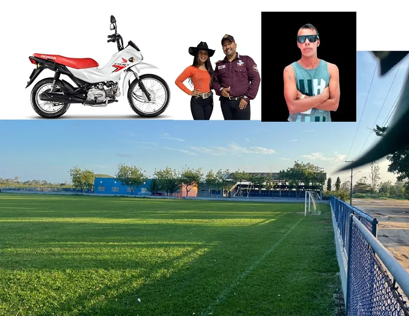 E vem aí, a Festa Esportiva Juerana A. Você se diverte e ainda pode ganhar uma moto novinha