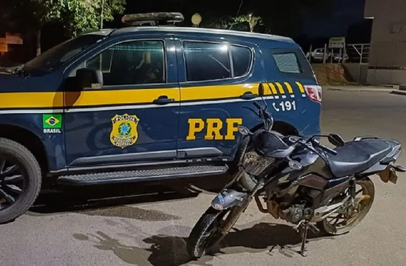 BR-259: motocicleta furtada em Colatina é recuperada pela PRF
