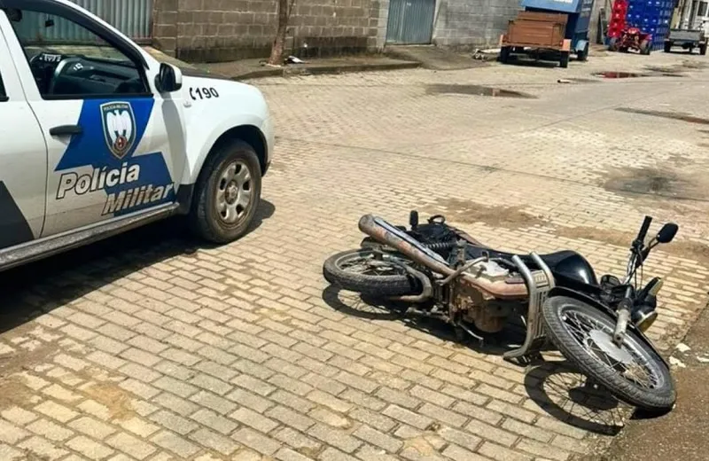 Dupla assalta trabalhador, rouba moto e é pega pela PM no Jocafe, Linhares